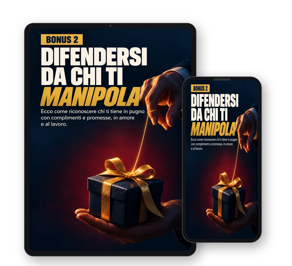 Il bonus Difendersi da Chi Ti Manipola su tablet e telefono