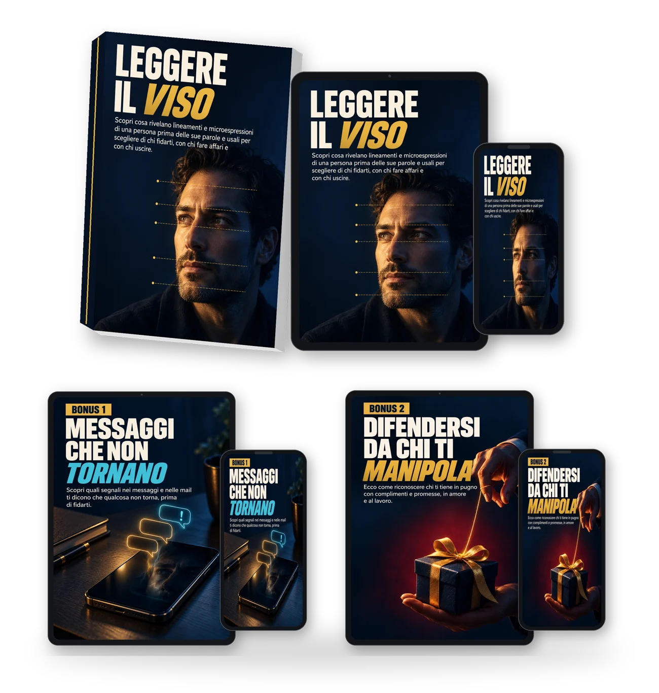 Il pacchetto completo: la guida Leggere il Viso e i due bonus
