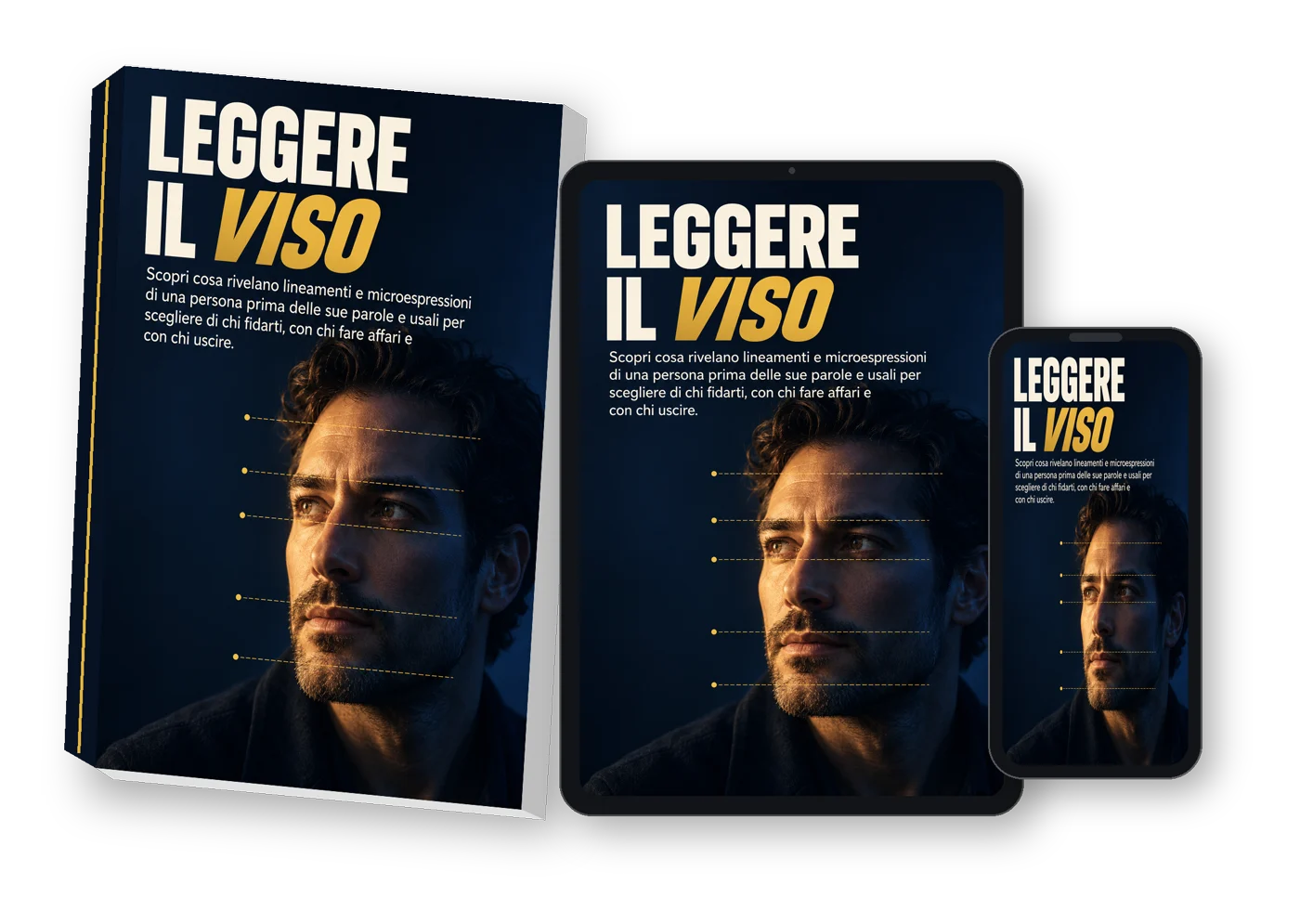 La guida Leggere il Viso su libro, tablet e telefono